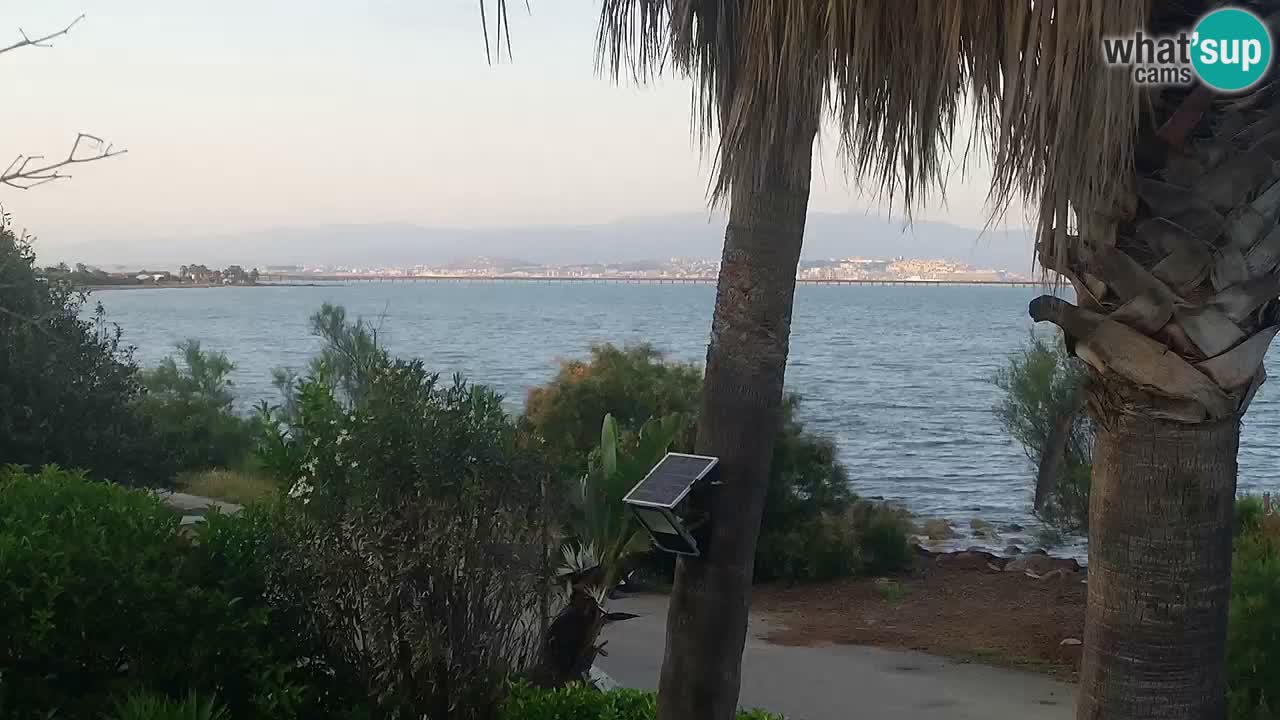 Live webcam Capoterra – La Maddalena beach – Sardinia – Italy