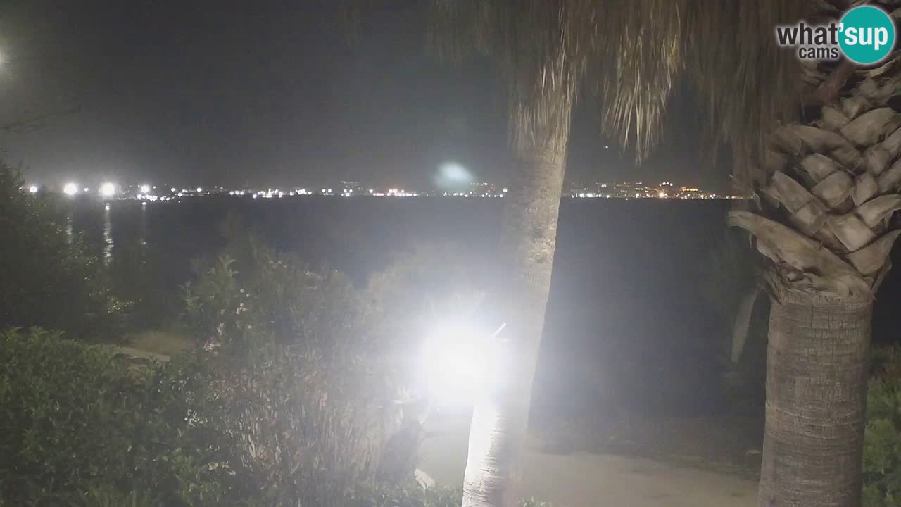 Live webcam Capoterra – La Maddalena beach – Sardinia – Italy