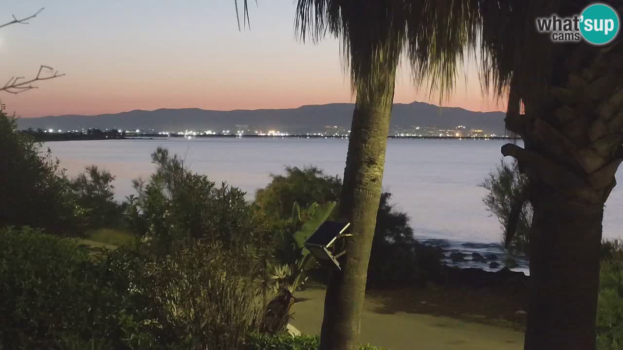 Live webcam Capoterra – La Maddalena beach – Sardinia – Italy