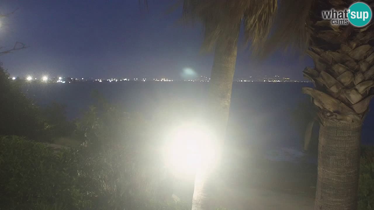 Live webcam Capoterra – La Maddalena beach – Sardinia – Italy