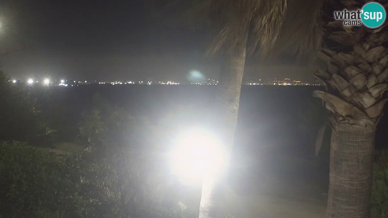 Live webcam Capoterra – La Maddalena beach – Sardinia – Italy