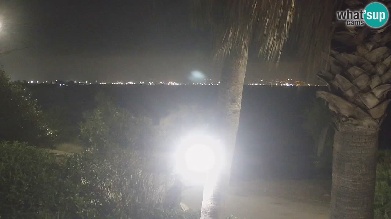 Live webcam Capoterra – Spiaggia della Maddalena – Sardegna – Italia