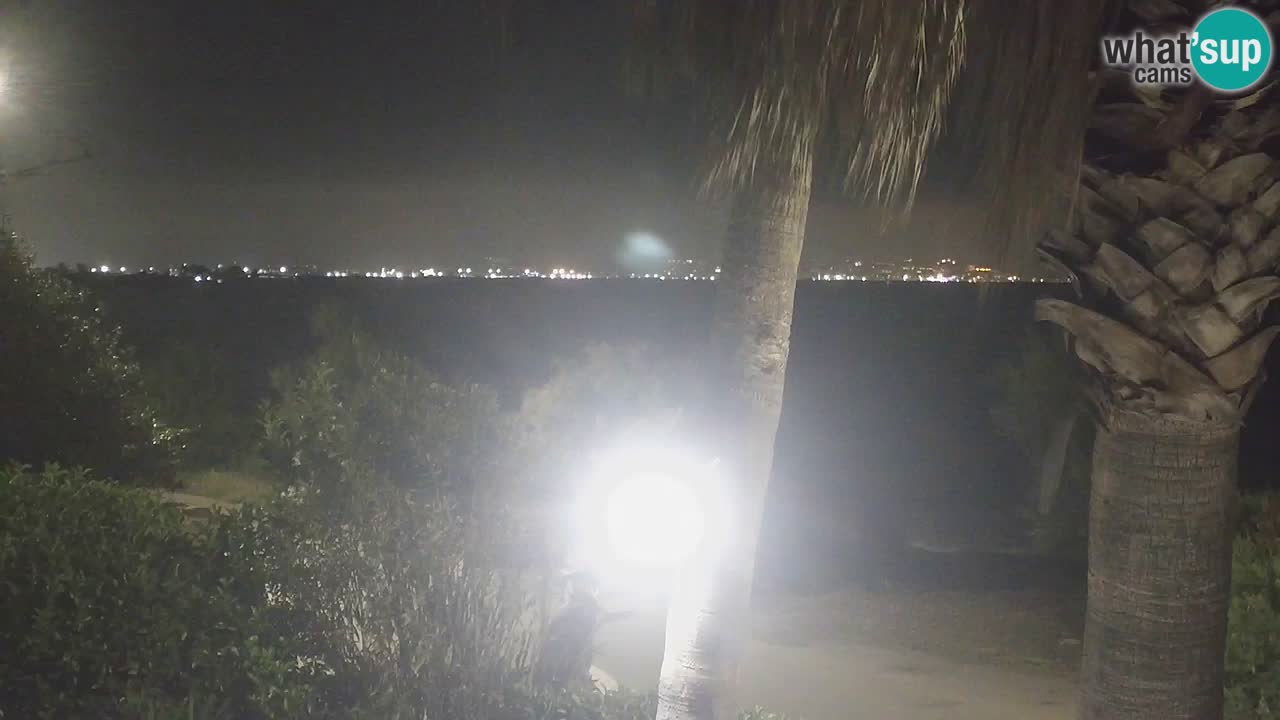 Live webcam Capoterra – La Maddalena beach – Sardinia – Italy
