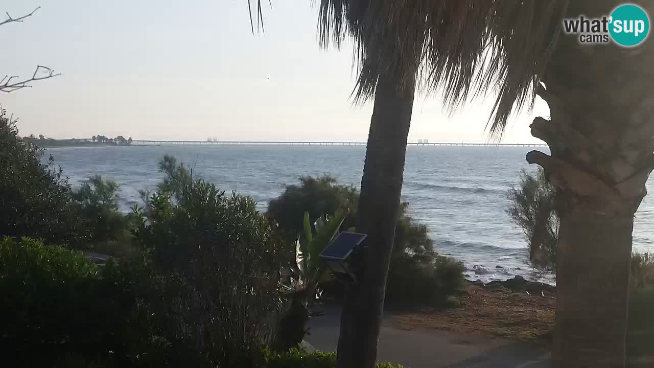Webcam en vivo Capoterra – Playa La Maddalena – Cerdeña – Italia