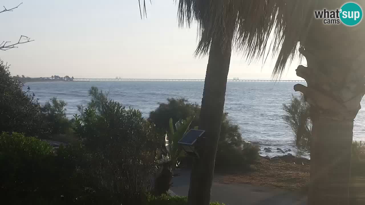 Live webcam Capoterra – La Maddalena beach – Sardinia – Italy