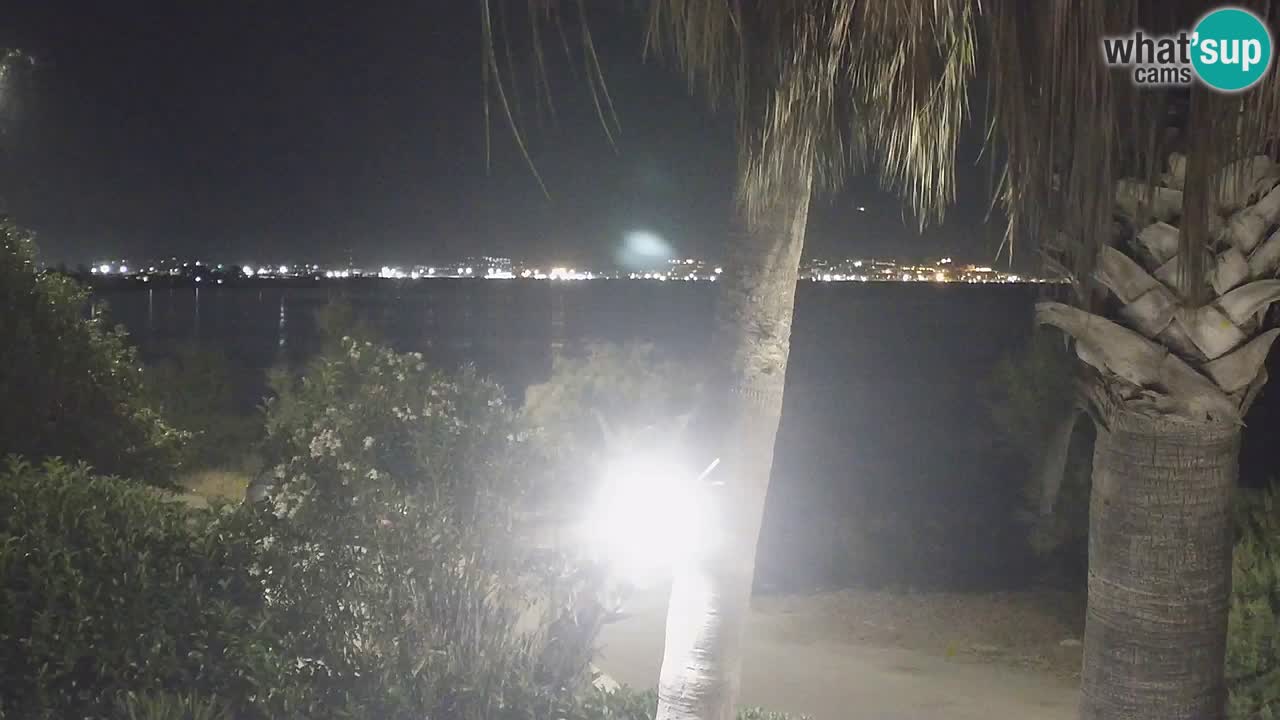 Webcam en vivo Capoterra – Playa La Maddalena – Cerdeña – Italia