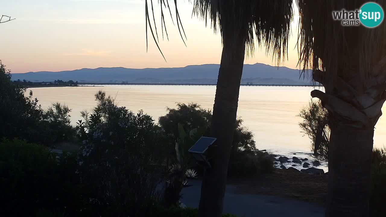 Live Webcam Capoterra – La Maddalena Strand – Sardinien – Italien