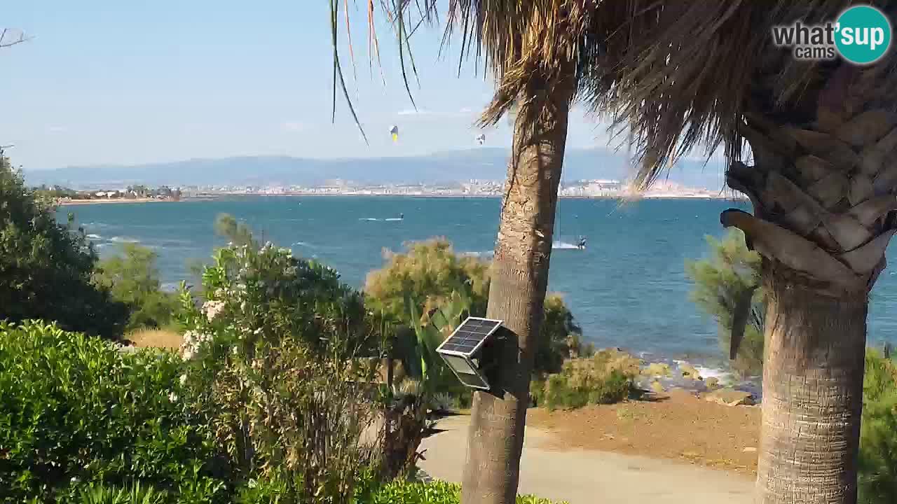 Web kamera uživo Capoterra – plaža La Maddalena – Sardinija – Italija