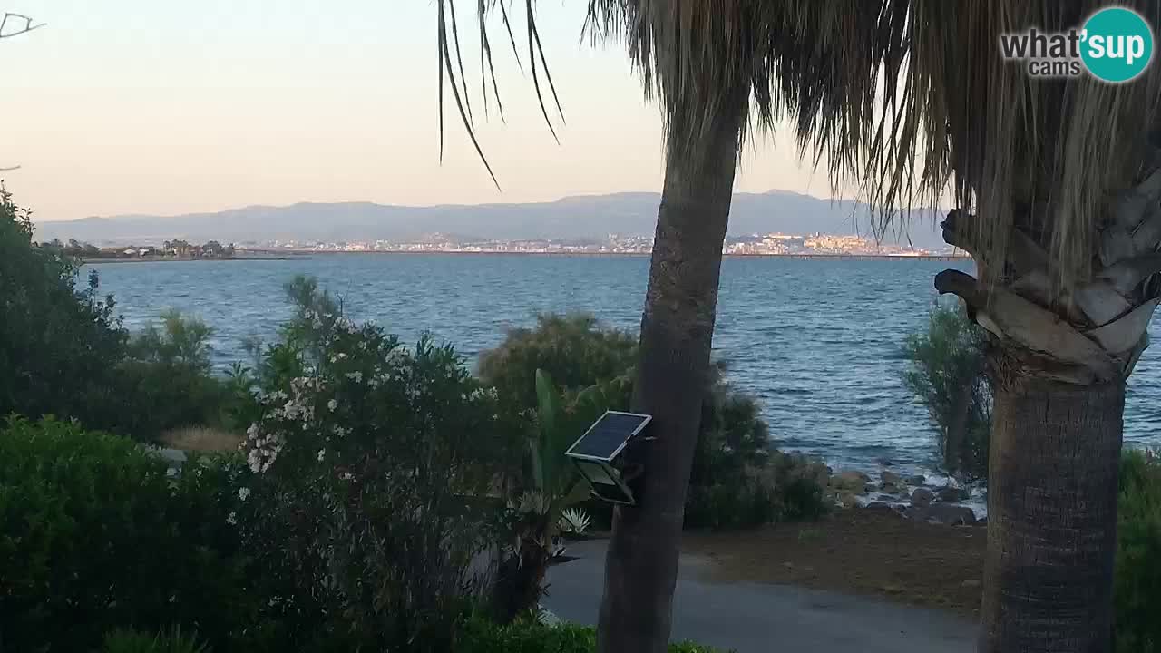 Live webcam Capoterra – La Maddalena beach – Sardinia – Italy