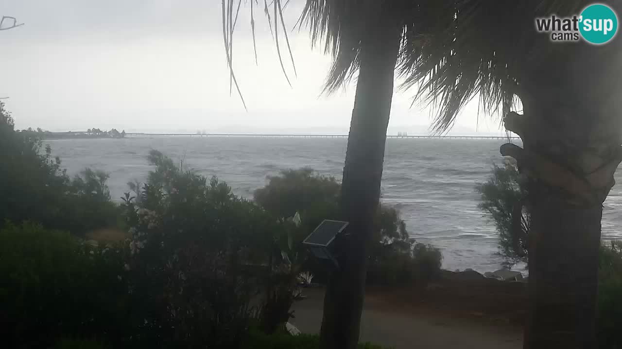 Live webcam Capoterra – Spiaggia della Maddalena – Sardegna – Italia