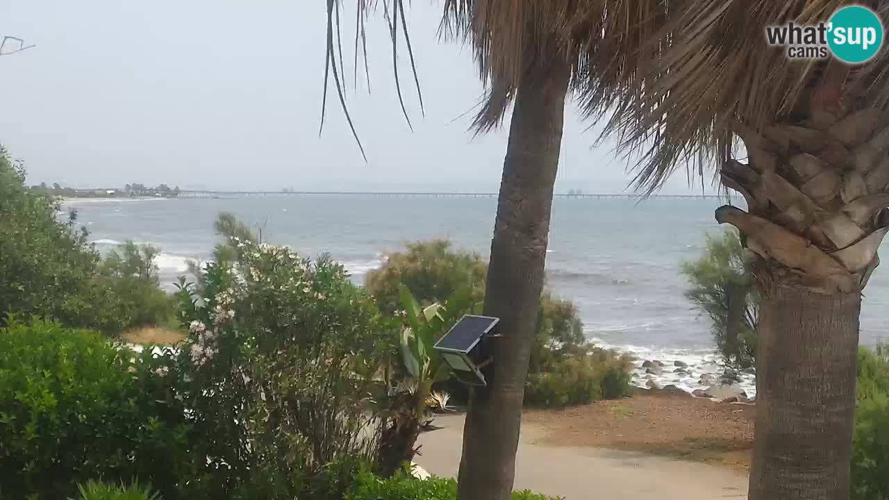 Live webcam Capoterra – La Maddalena beach – Sardinia – Italy