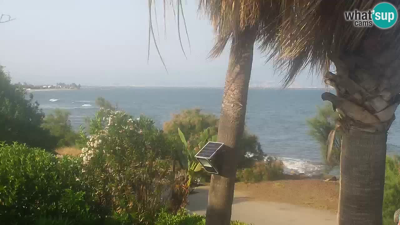 Live Webcam Capoterra – La Maddalena Strand – Sardinien – Italien
