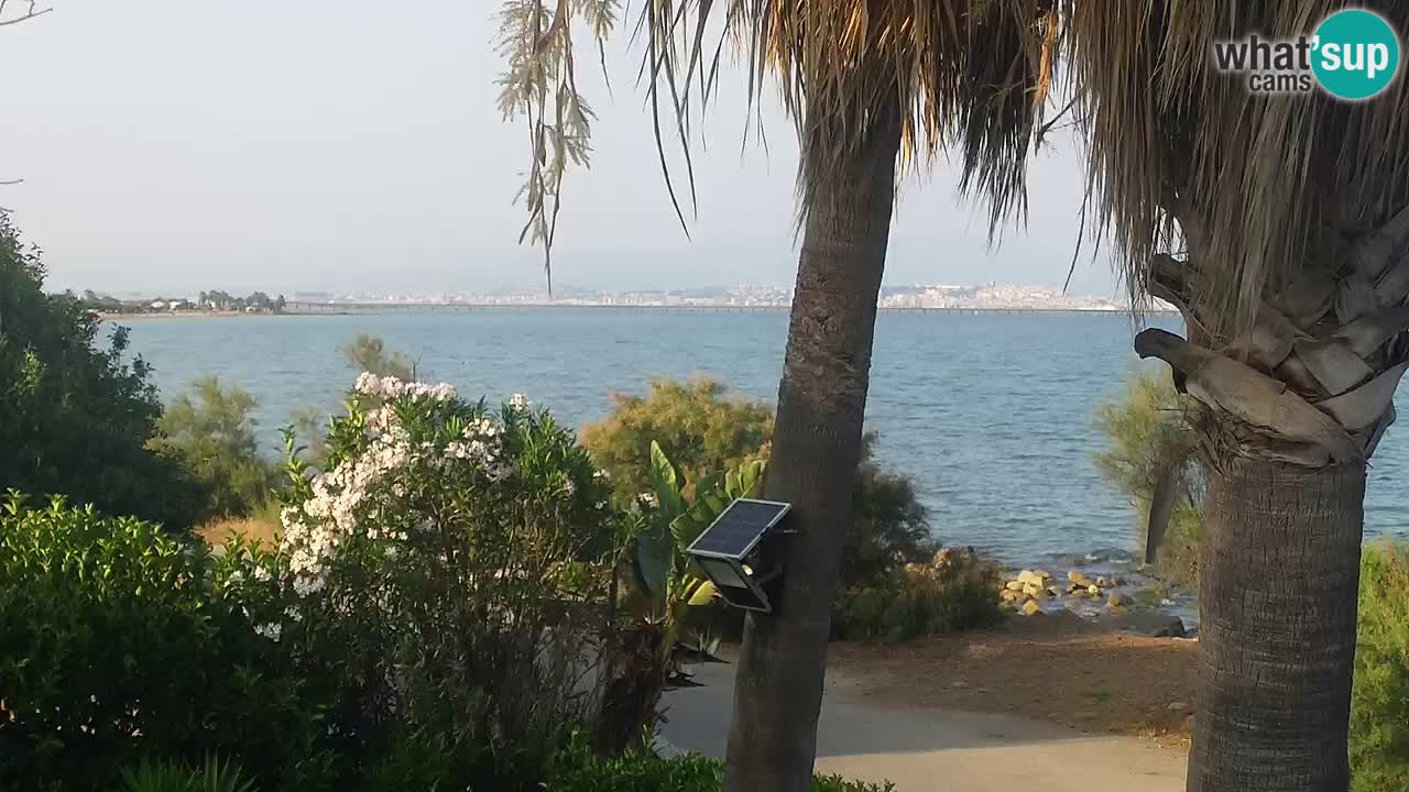 Live webcam Capoterra – La Maddalena beach – Sardinia – Italy