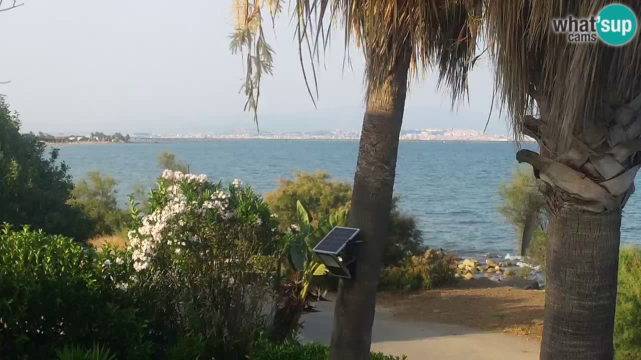 Live webcam Capoterra – La Maddalena beach – Sardinia – Italy