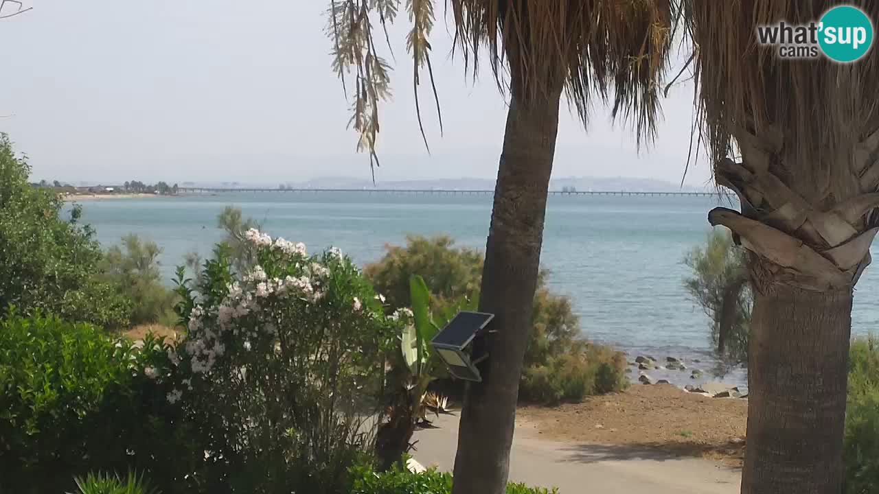 Live Webcam Capoterra – La Maddalena Strand – Sardinien – Italien
