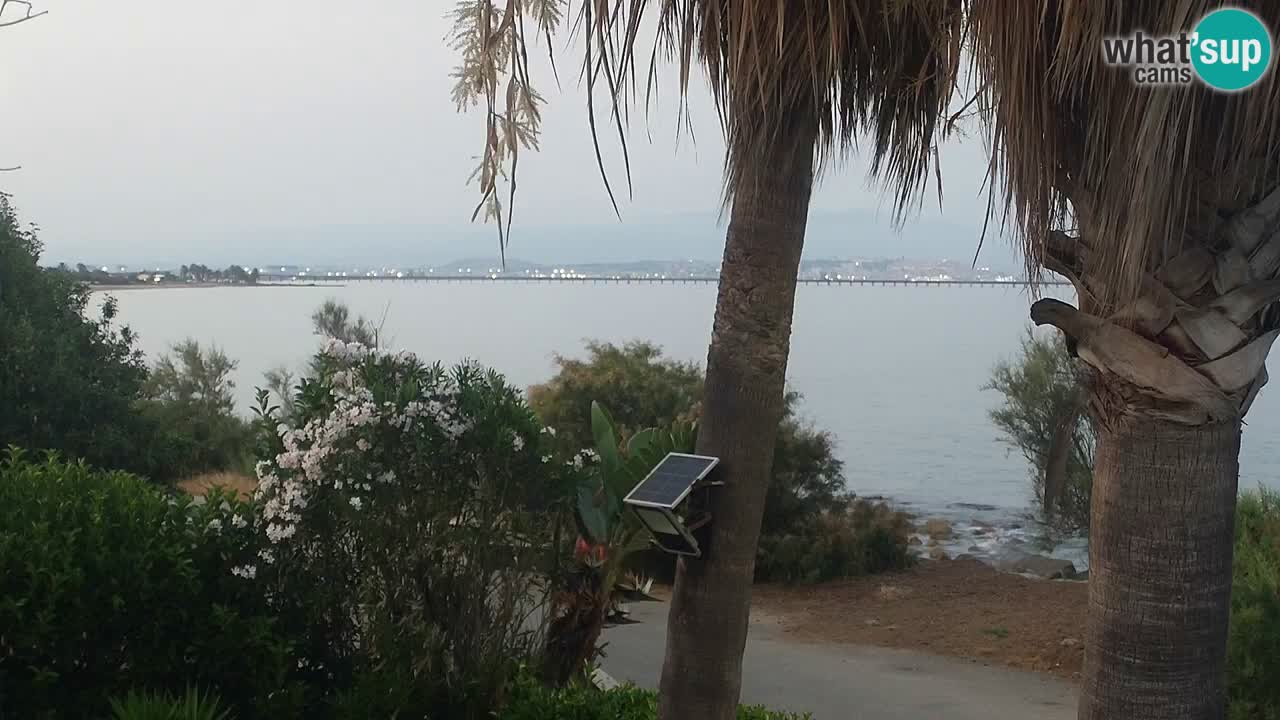Live webcam Capoterra – La Maddalena beach – Sardinia – Italy