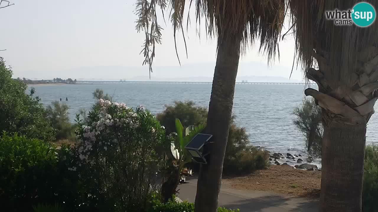 Live webcam Capoterra – La Maddalena beach – Sardinia – Italy
