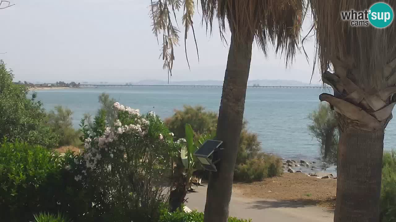 Webcam en vivo Capoterra – Playa La Maddalena – Cerdeña – Italia