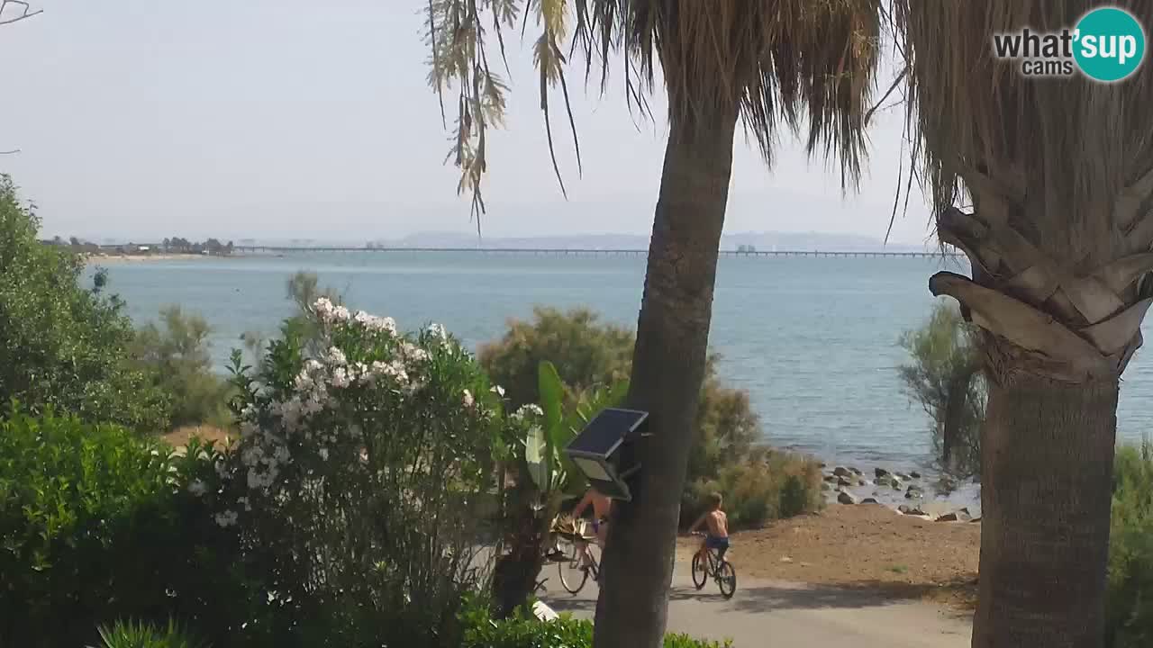 Webcam en vivo Capoterra – Playa La Maddalena – Cerdeña – Italia