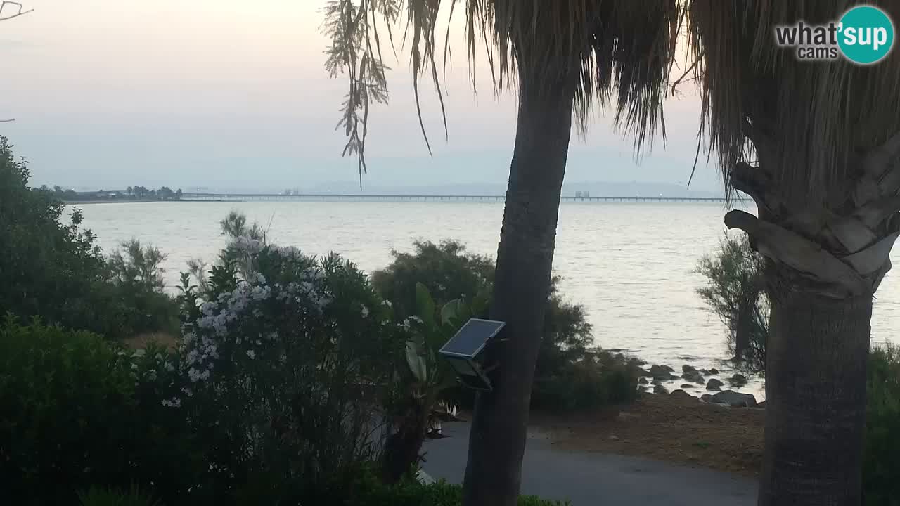 Live webcam Capoterra – Spiaggia della Maddalena – Sardegna – Italia