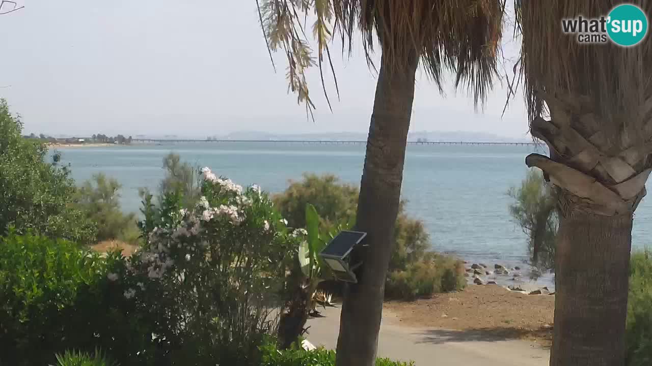 Live Webcam Capoterra – La Maddalena Strand – Sardinien – Italien