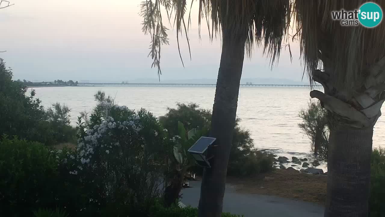 Webcam en vivo Capoterra – Playa La Maddalena – Cerdeña – Italia