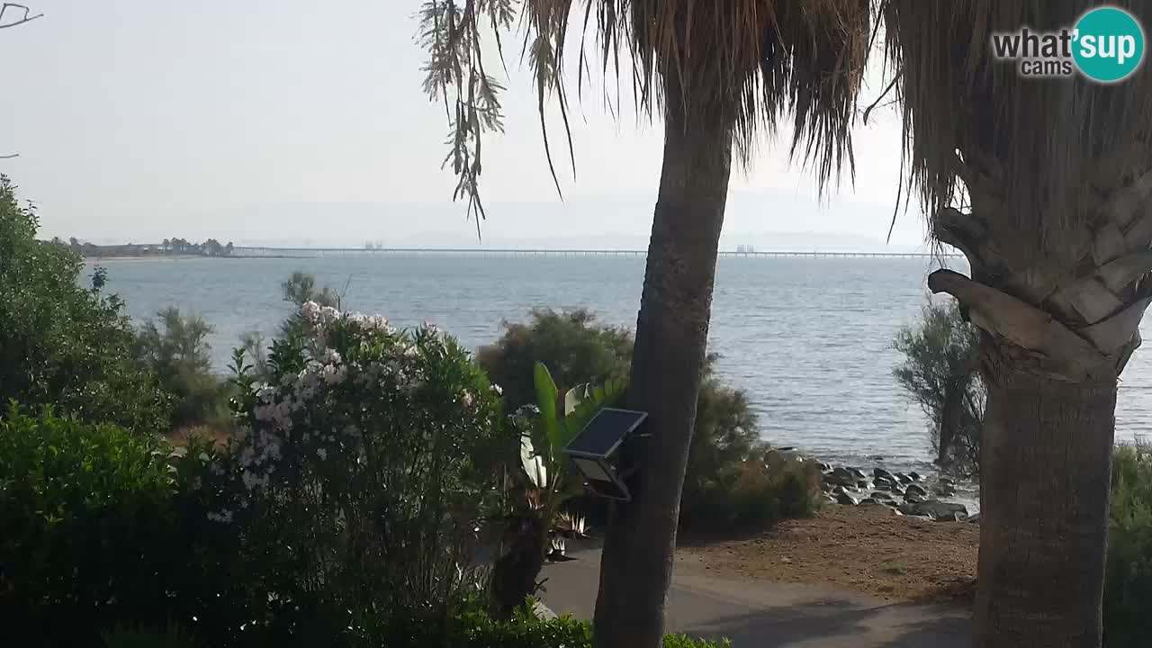 Live Webcam Capoterra – La Maddalena Strand – Sardinien – Italien