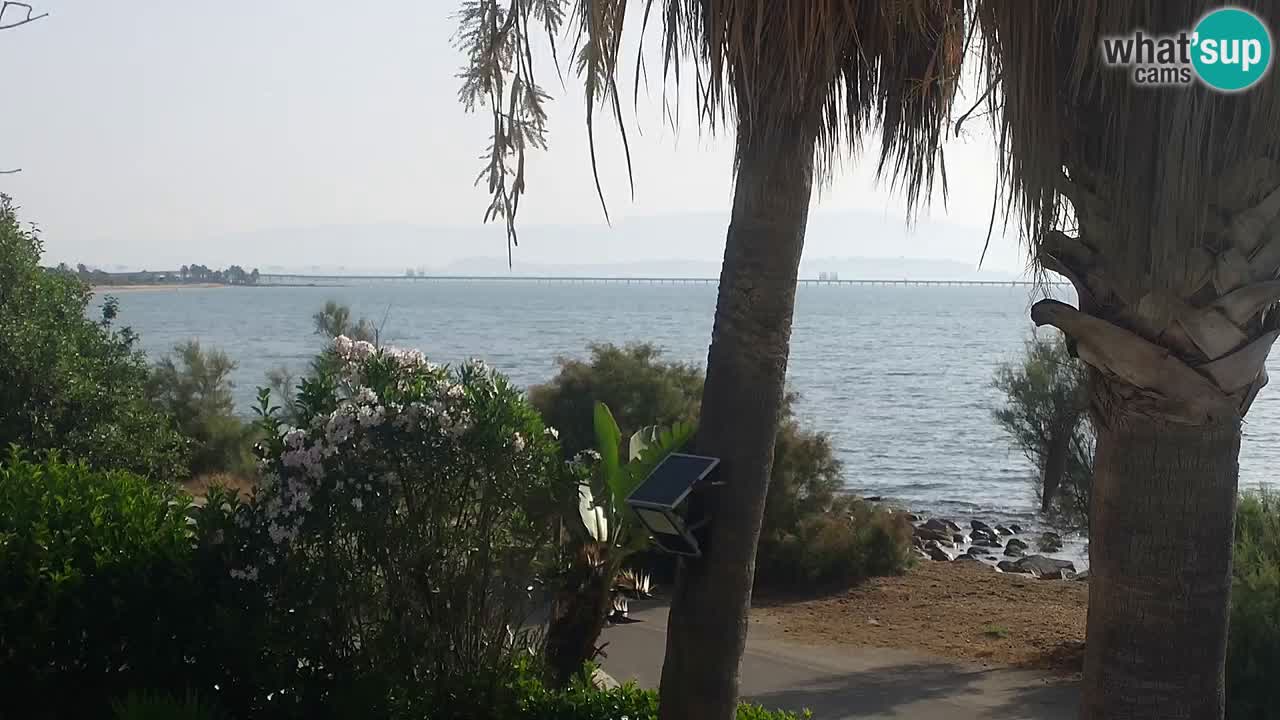 Web kamera uživo Capoterra – plaža La Maddalena – Sardinija – Italija