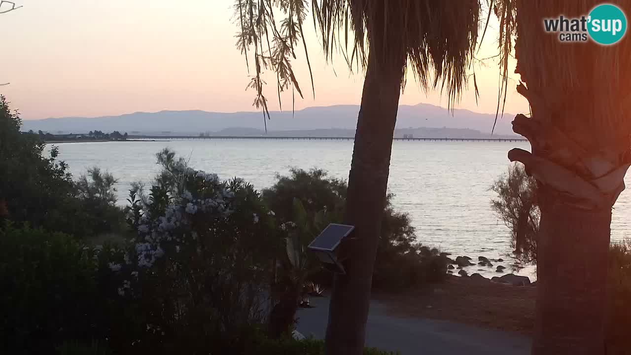 Webcam en vivo Capoterra – Playa La Maddalena – Cerdeña – Italia