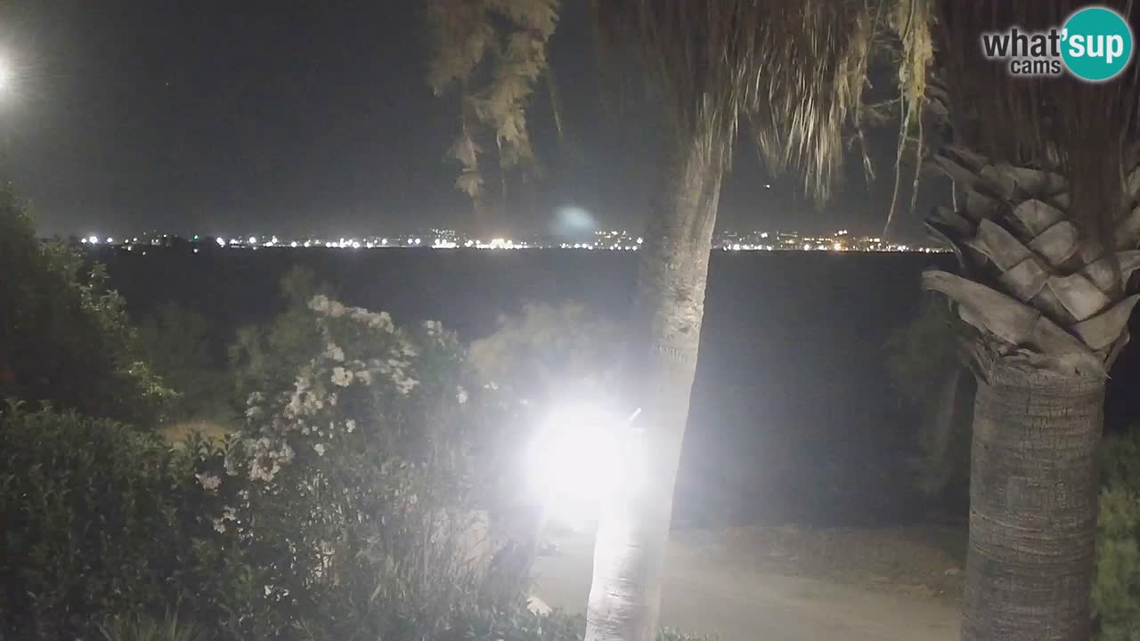 Webcam en vivo Capoterra – Playa La Maddalena – Cerdeña – Italia