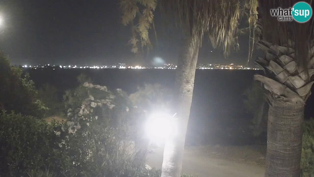 Webcam en vivo Capoterra – Playa La Maddalena – Cerdeña – Italia