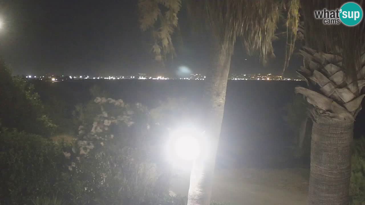 Live webcam Capoterra – Spiaggia della Maddalena – Sardegna – Italia