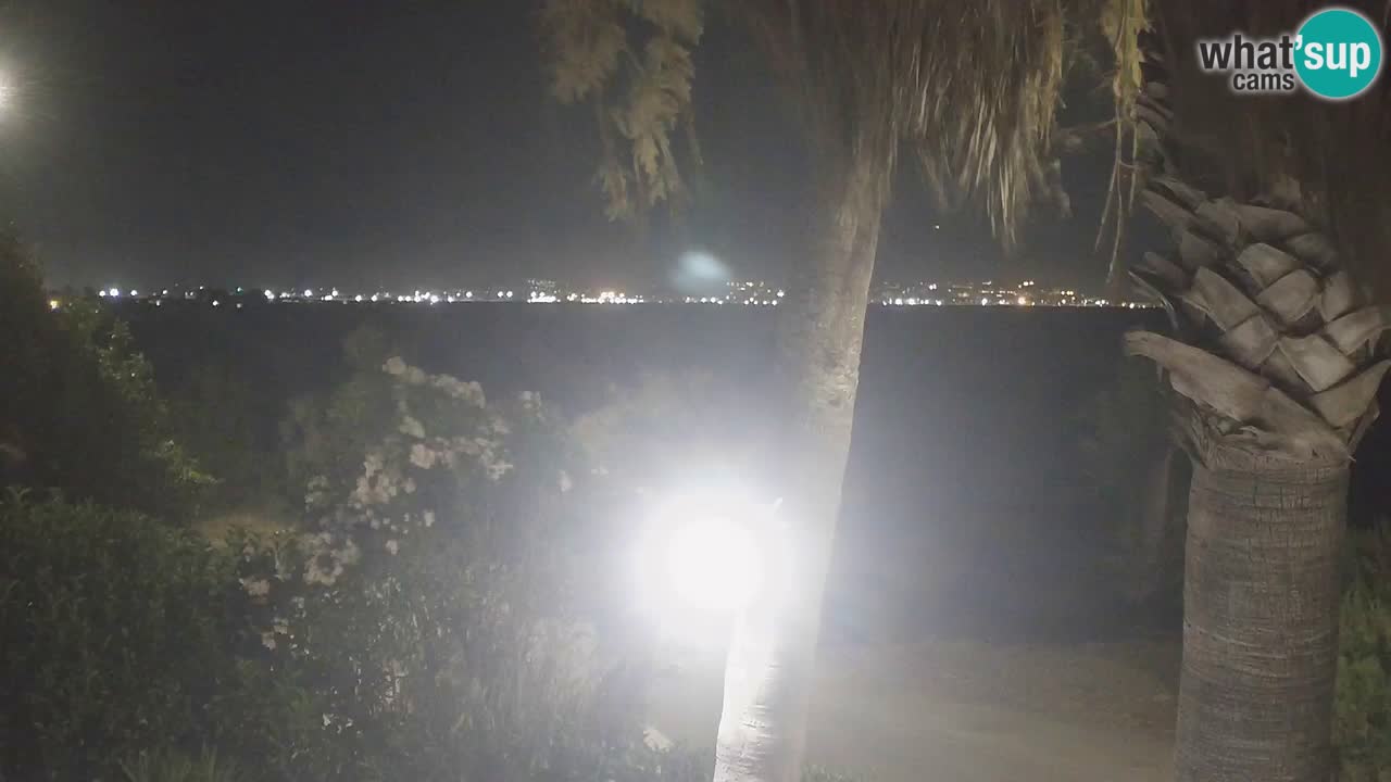 Live webcam Capoterra – Spiaggia della Maddalena – Sardegna – Italia