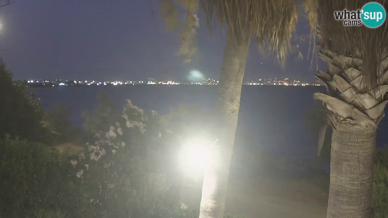 Webcam en direct Capoterra – Plage de La Maddalena – Sardaigne – Italie