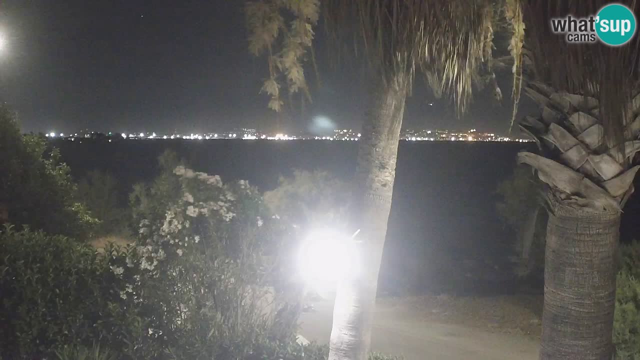 Live webcam Capoterra – Spiaggia della Maddalena – Sardegna – Italia