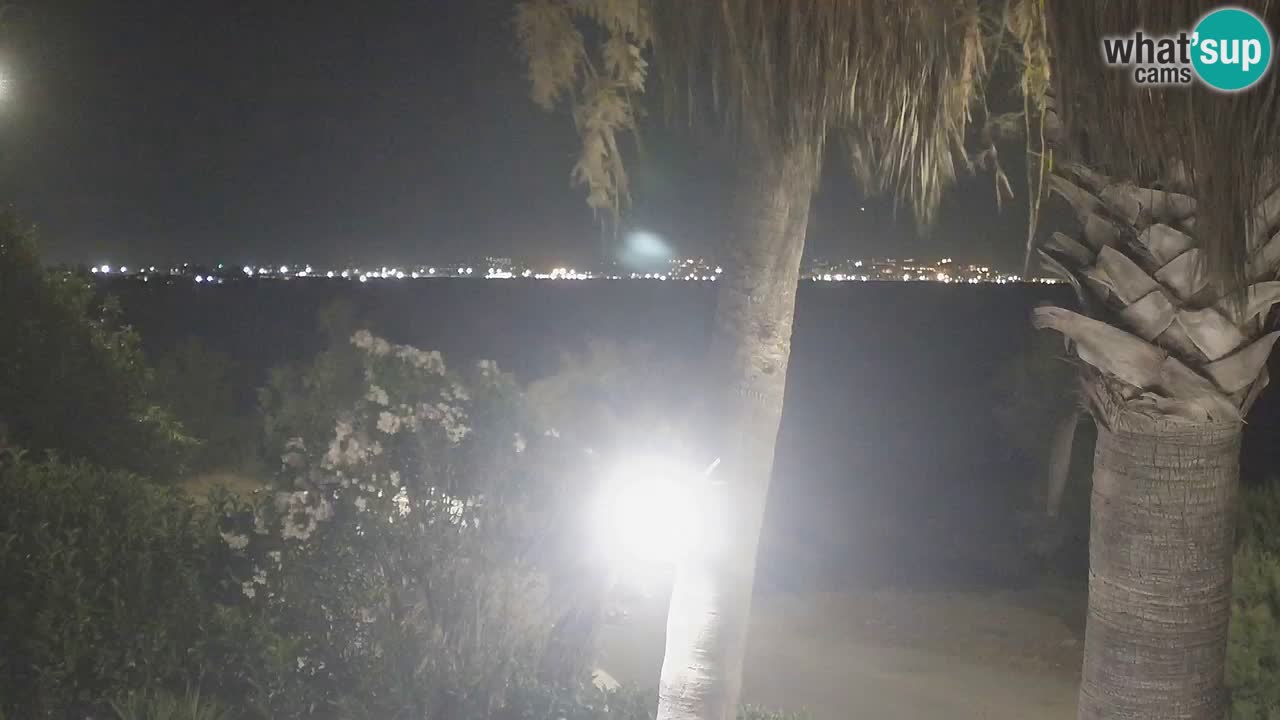 Live webcam Capoterra – Spiaggia della Maddalena – Sardegna – Italia