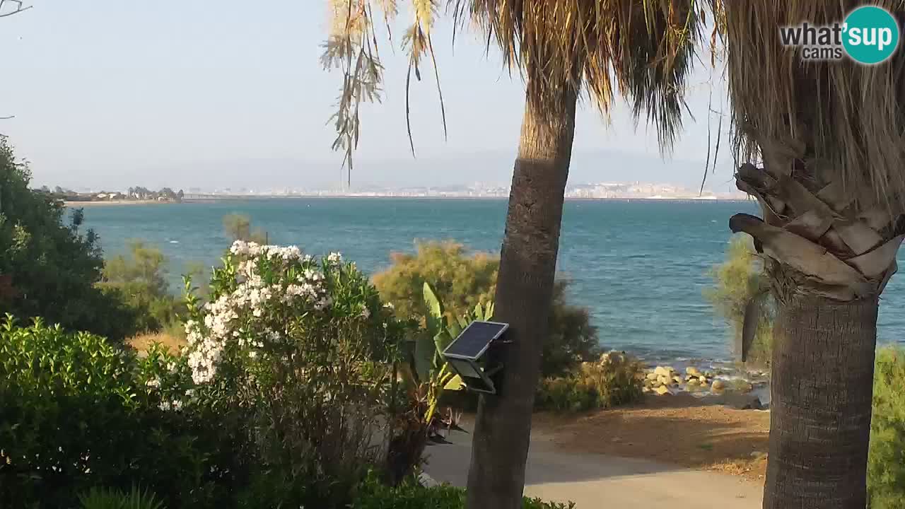 Live webcam Capoterra – La Maddalena beach – Sardinia – Italy