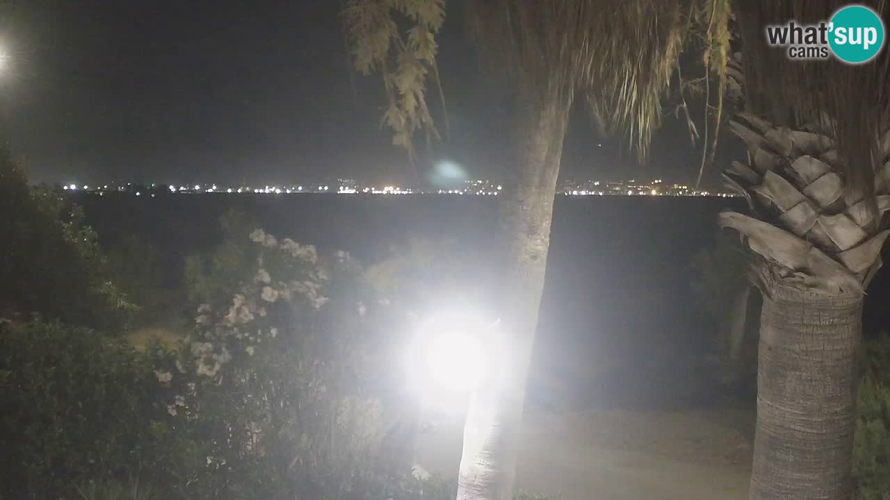 Spletna kamera v živo Capoterra – plaža La Maddalena – Sardinija – Italija