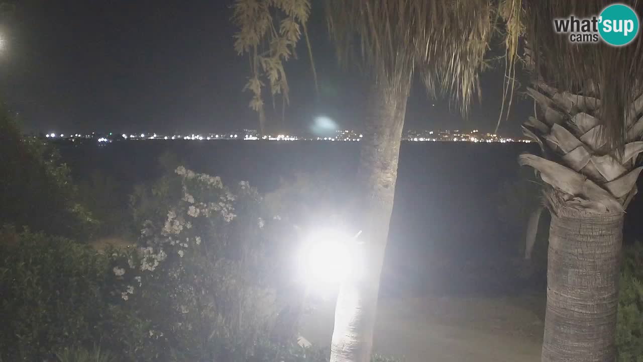 Live Webcam Capoterra – La Maddalena Strand – Sardinien – Italien