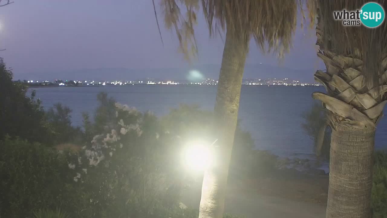 Webcam en vivo Capoterra – Playa La Maddalena – Cerdeña – Italia