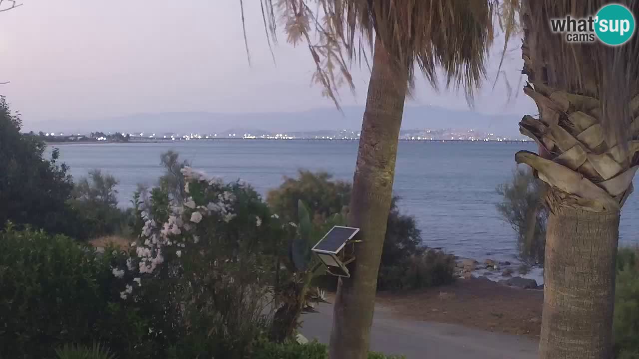 Live webcam Capoterra – La Maddalena beach – Sardinia – Italy
