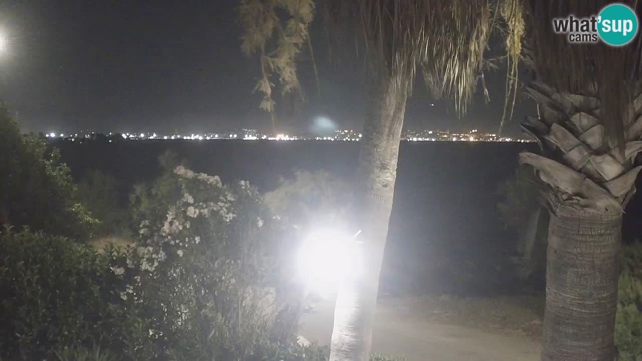 Webcam en vivo Capoterra – Playa La Maddalena – Cerdeña – Italia