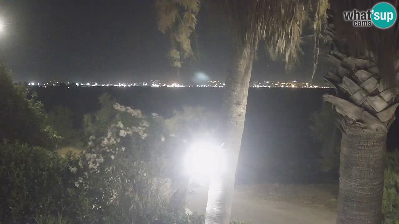 Webcam en vivo Capoterra – Playa La Maddalena – Cerdeña – Italia