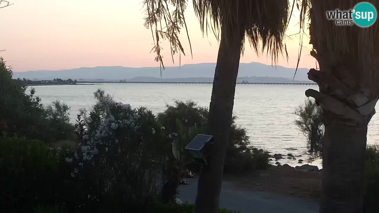 Webcam en vivo Capoterra – Playa La Maddalena – Cerdeña – Italia