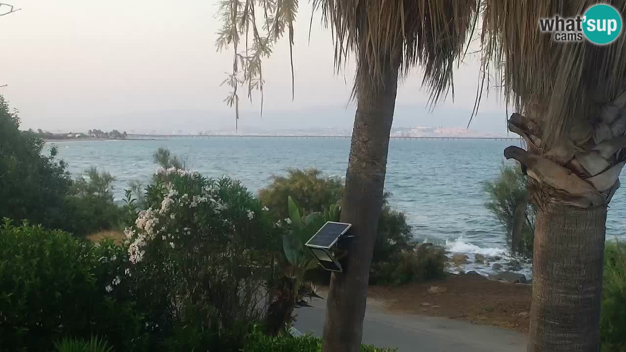 Live webcam Capoterra – La Maddalena beach – Sardinia – Italy