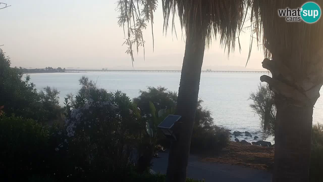 Live Webcam Capoterra – La Maddalena Strand – Sardinien – Italien