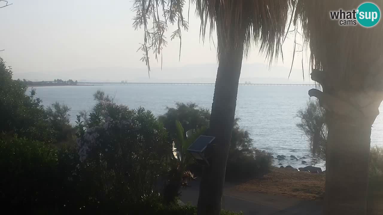 Webcam en vivo Capoterra – Playa La Maddalena – Cerdeña – Italia