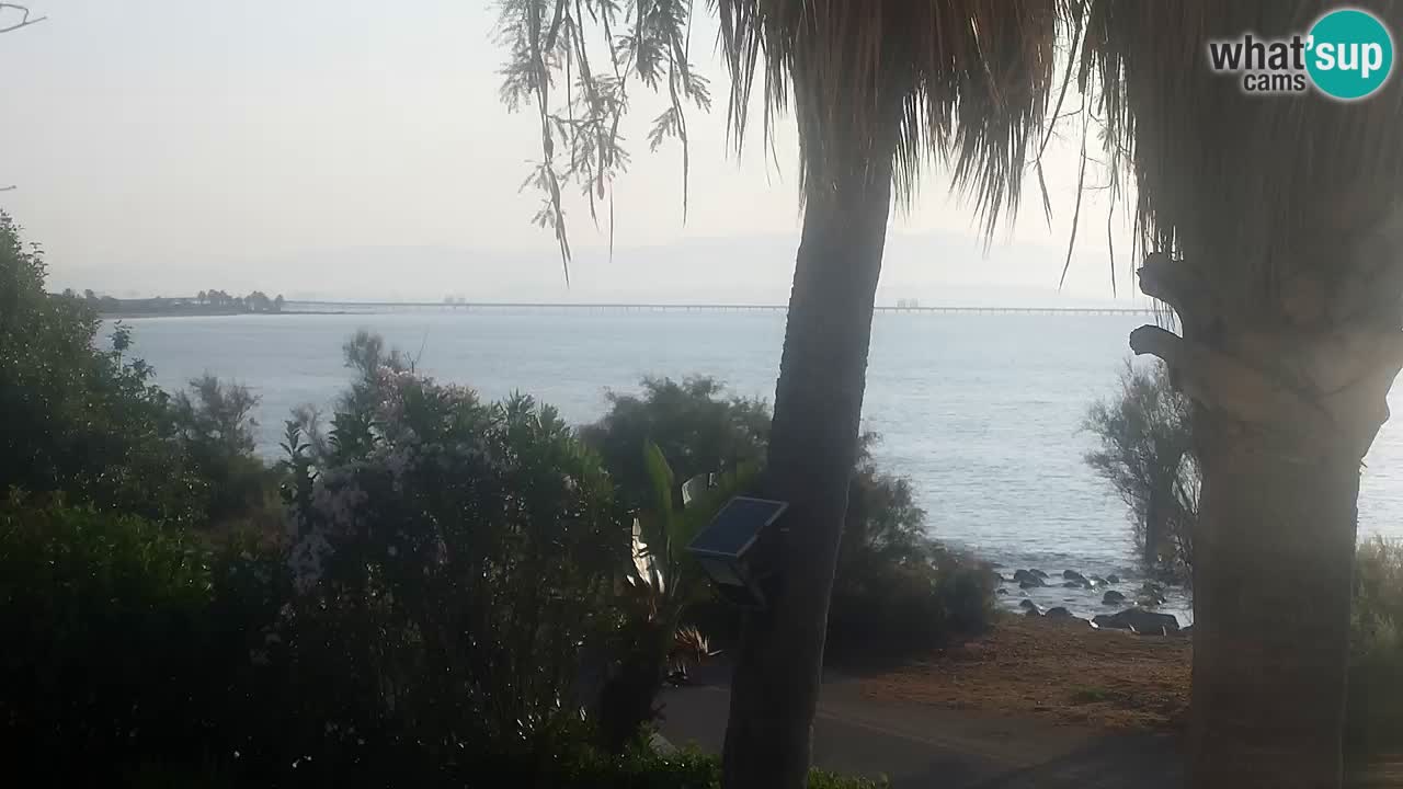 Live Webcam Capoterra – La Maddalena Strand – Sardinien – Italien