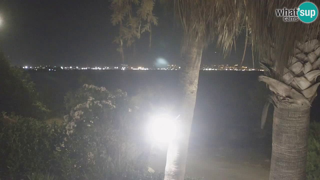 Webcam en direct Capoterra – Plage de La Maddalena – Sardaigne – Italie