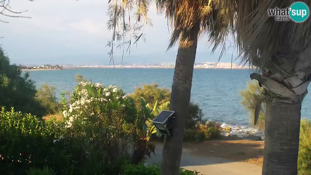 Live Webcam Capoterra – La Maddalena Strand – Sardinien – Italien